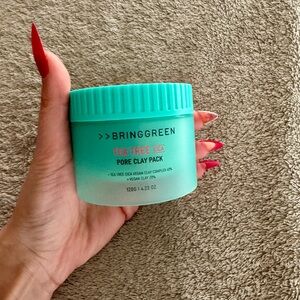 NWT Bring Green Tea Tree Pore Clay Mask Pack